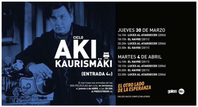 Ciclo Aki Kaurismäki -Cines Golem-