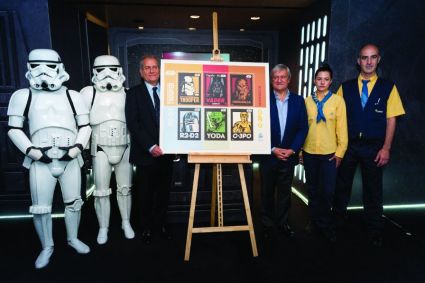 Sello conmemorativo 40 aniv STAR WARS -presentacion- (2)