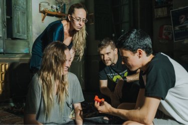 Animas -rodaje- foto Álvaro Pavón