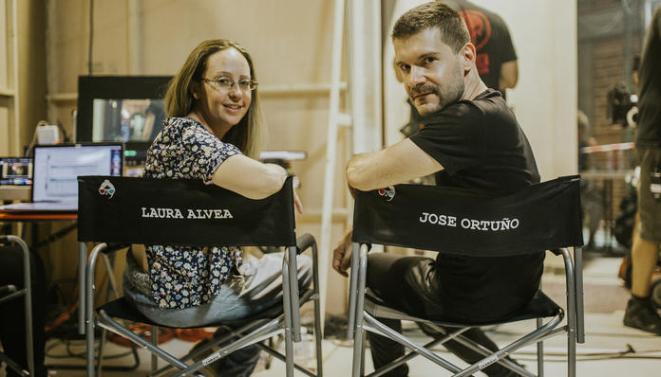 Laura Alvea y José Ortuño -directores-