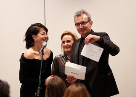 Vicepridentes de la Acedmiade Cine - Anuncio película en Premios ARIEL-