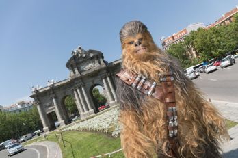 Chewbacca visita Madrid para presentar HAN SOLO UNA HISTORIA DE STAR WARS -may 2018- (2)