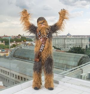 Chewbacca visita Madrid para presentar HAN SOLO UNA HISTORIA DE STAR WARS -may 2018- (4)