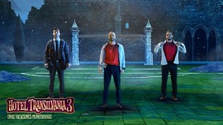 Iniesta, Asensio y Koke -Hotel Transilvania 3-