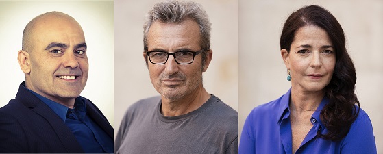 Rafael Portela, Mariano Barroso y Nora Navas -foto ©Enrique Cidoncha-