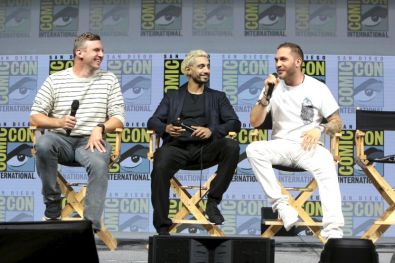 Ruben Fleischer, Riz Ahmed y Ton Hardy - Venom- en el COMIC COM