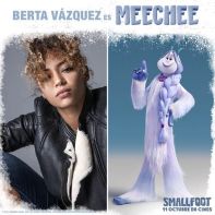 Berta Vázqez en Smallfoot -voz-