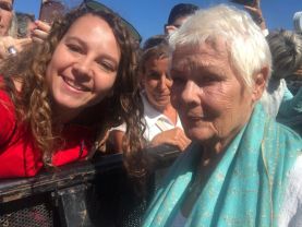 FSS 2018 - Con Judi Dench -uno de los Premios Donostia-