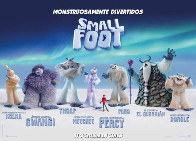 Smallfoot -personajes-