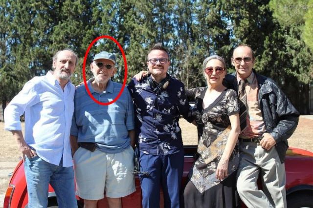 Foto rodaje de MIAU -con Álvaro de Luna-